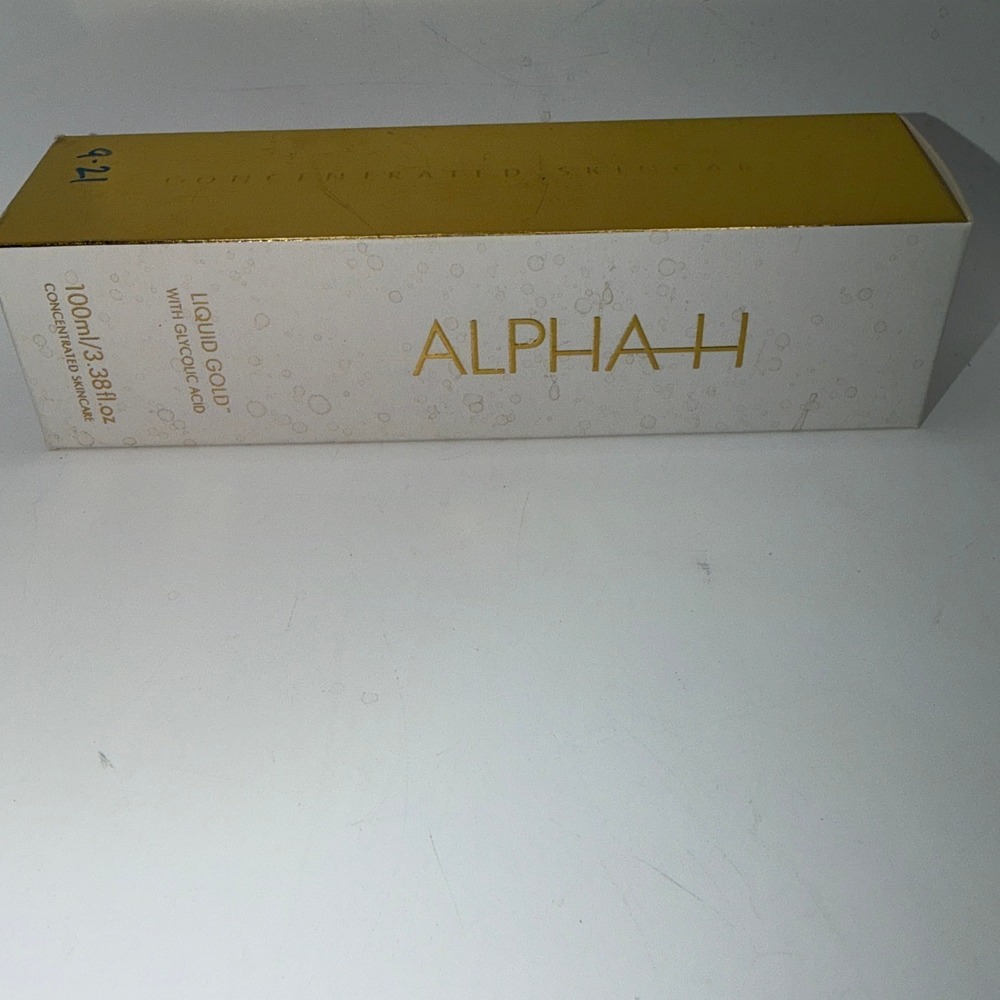 Alpha-H 100ml Liquid Gold Glycolic Acid Overnight Facial Skincare Treatment